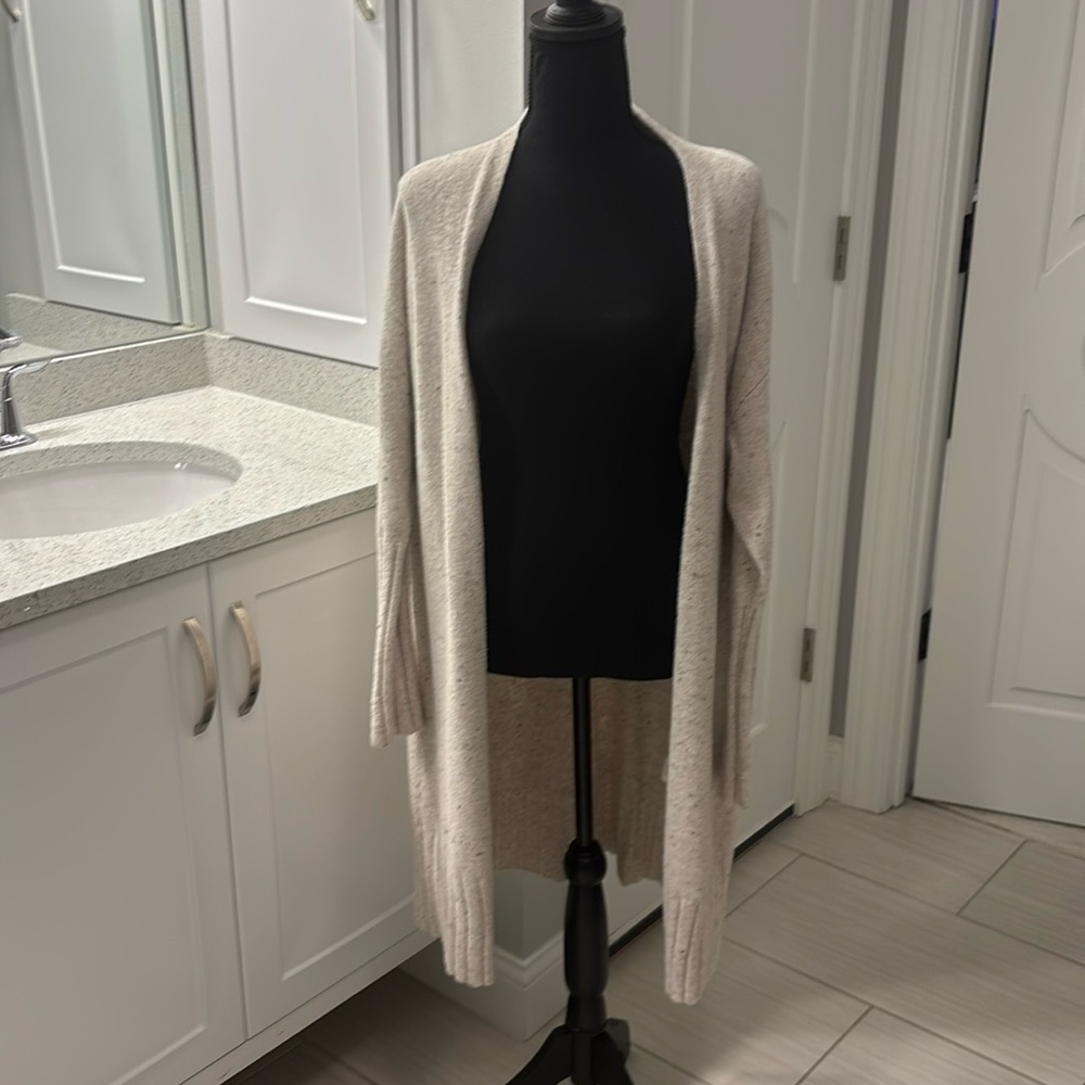Karen Kane long open cardigan. Size XS